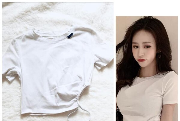 Salaula crop tops and tops