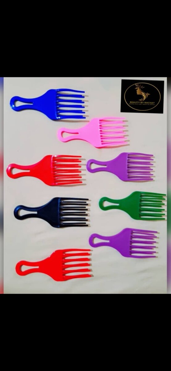 Peigne Afro Coloré