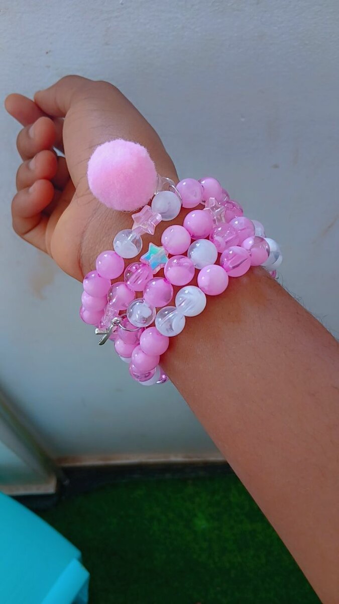 Bracelets colorés fantaisie