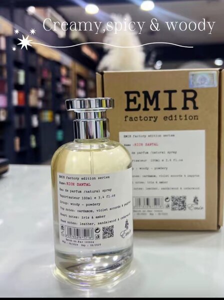 Parfum inspiré du santal 33