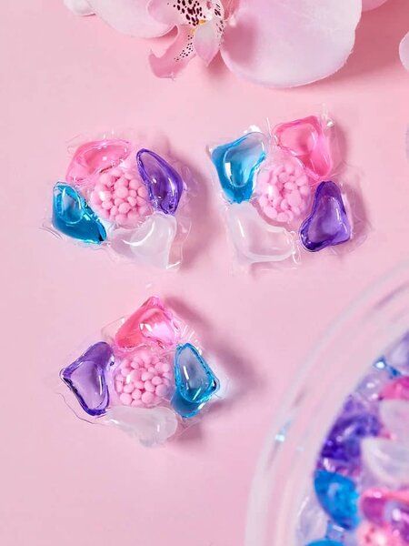 Capsules de lessive parfumées