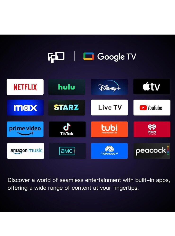 More like this Sponsored FPD 32-inch Smart TV Google TV HD