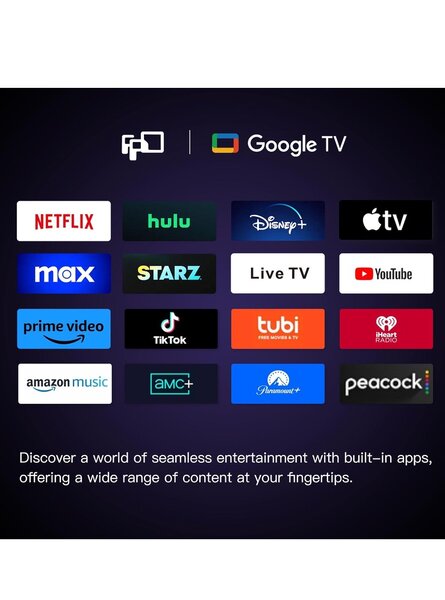 More like this Sponsored FPD 32-inch Smart TV Google TV HD