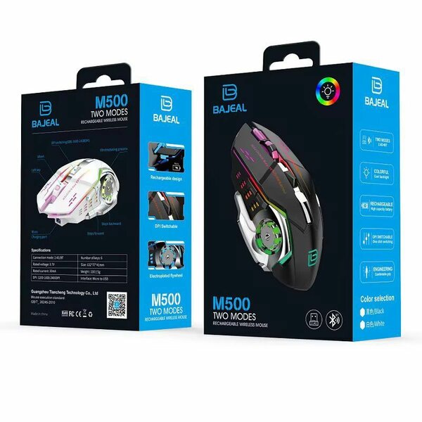 Souris gamer RGB sans fil