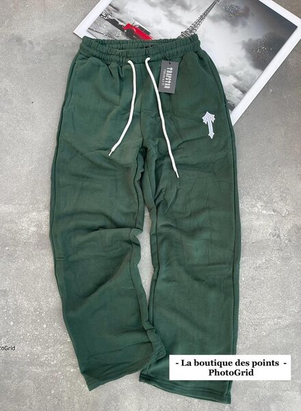 Pantalon de jogging vert