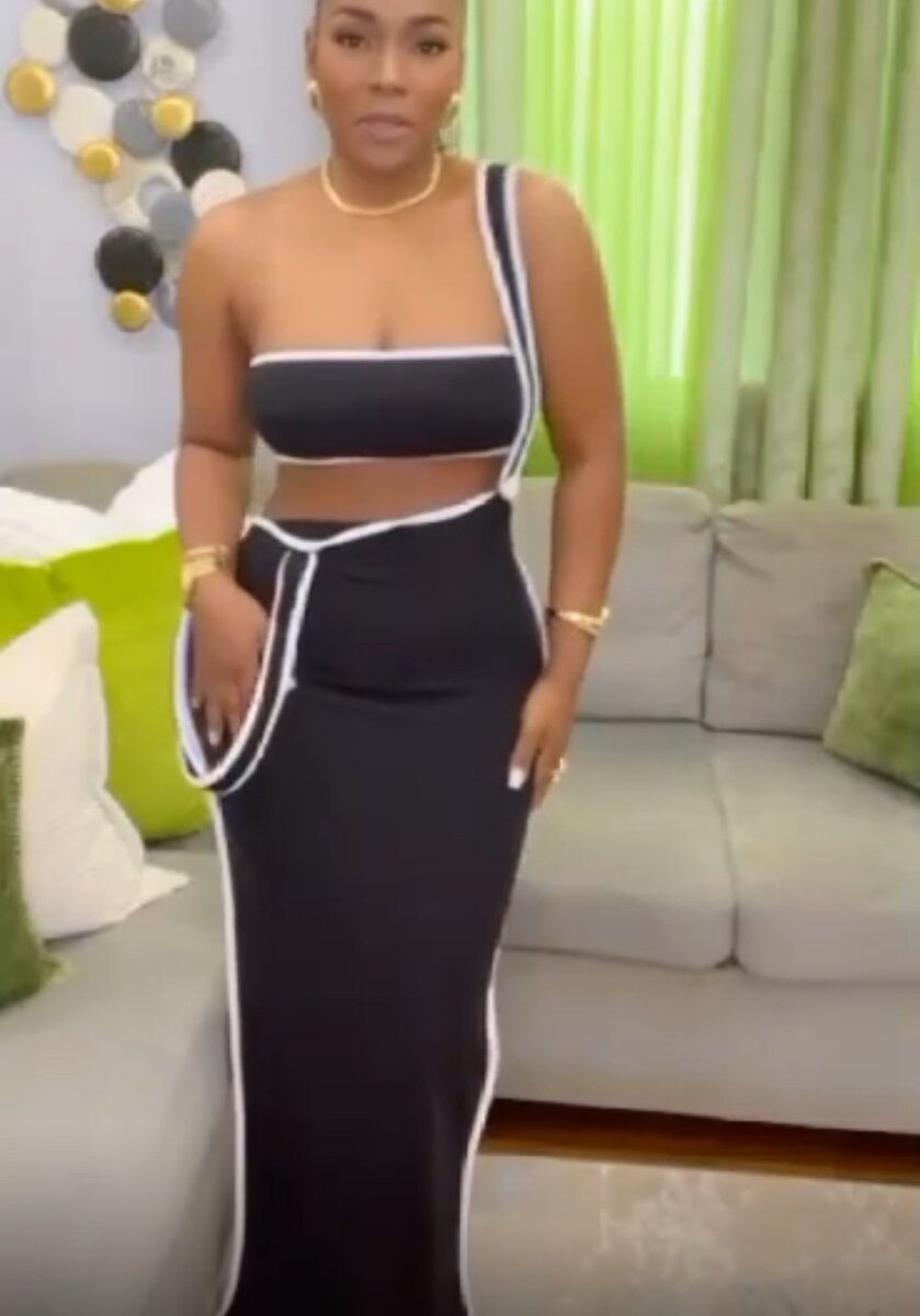 Sexy two pieces dress