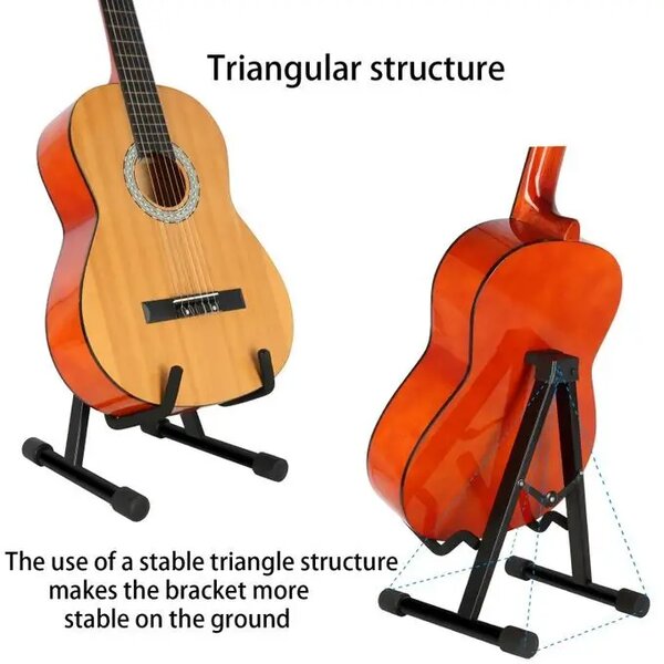 Support de guitare Pliable 2X