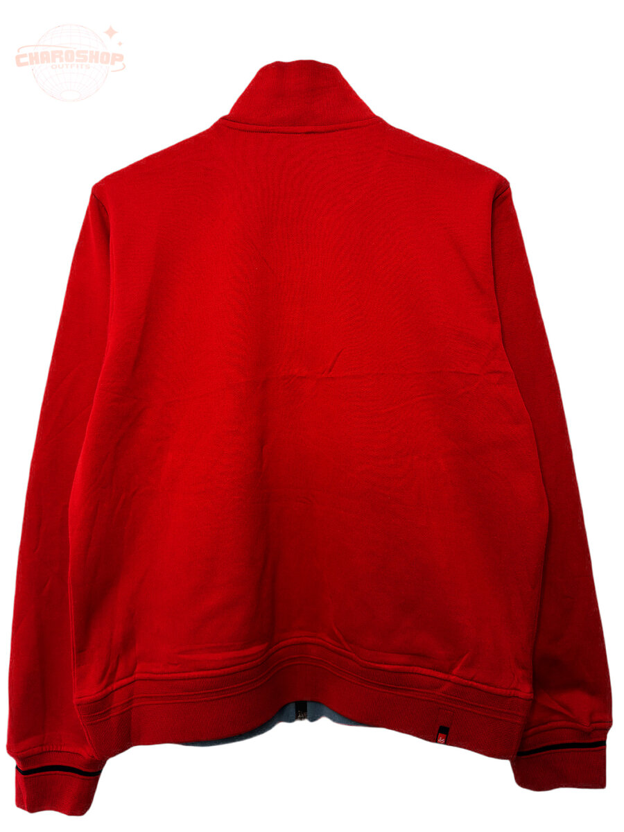 Veste zippée rouge homme