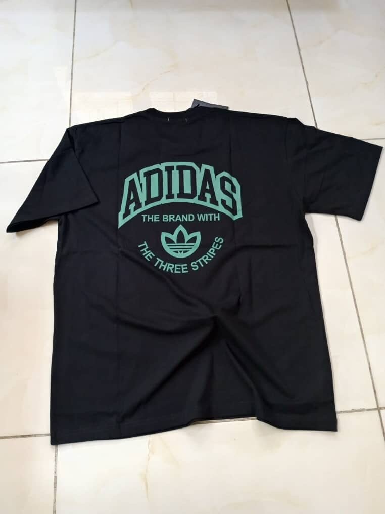T-shirt noir Adidas