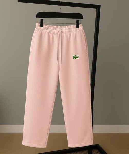 Pantalon jogging rose élégant