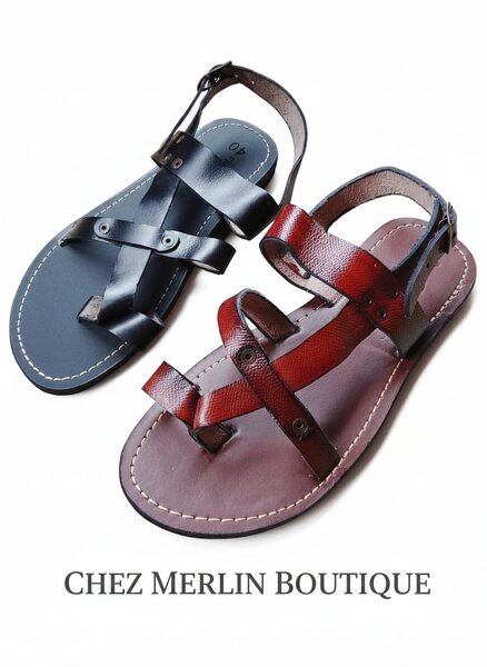 Sandales en Cuir Élégantes