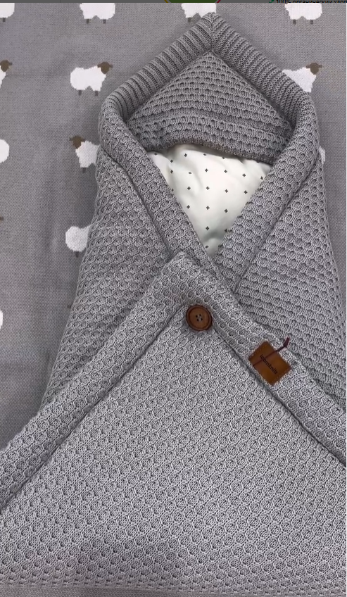 плед-конверты выполненные из хлопковой ткани