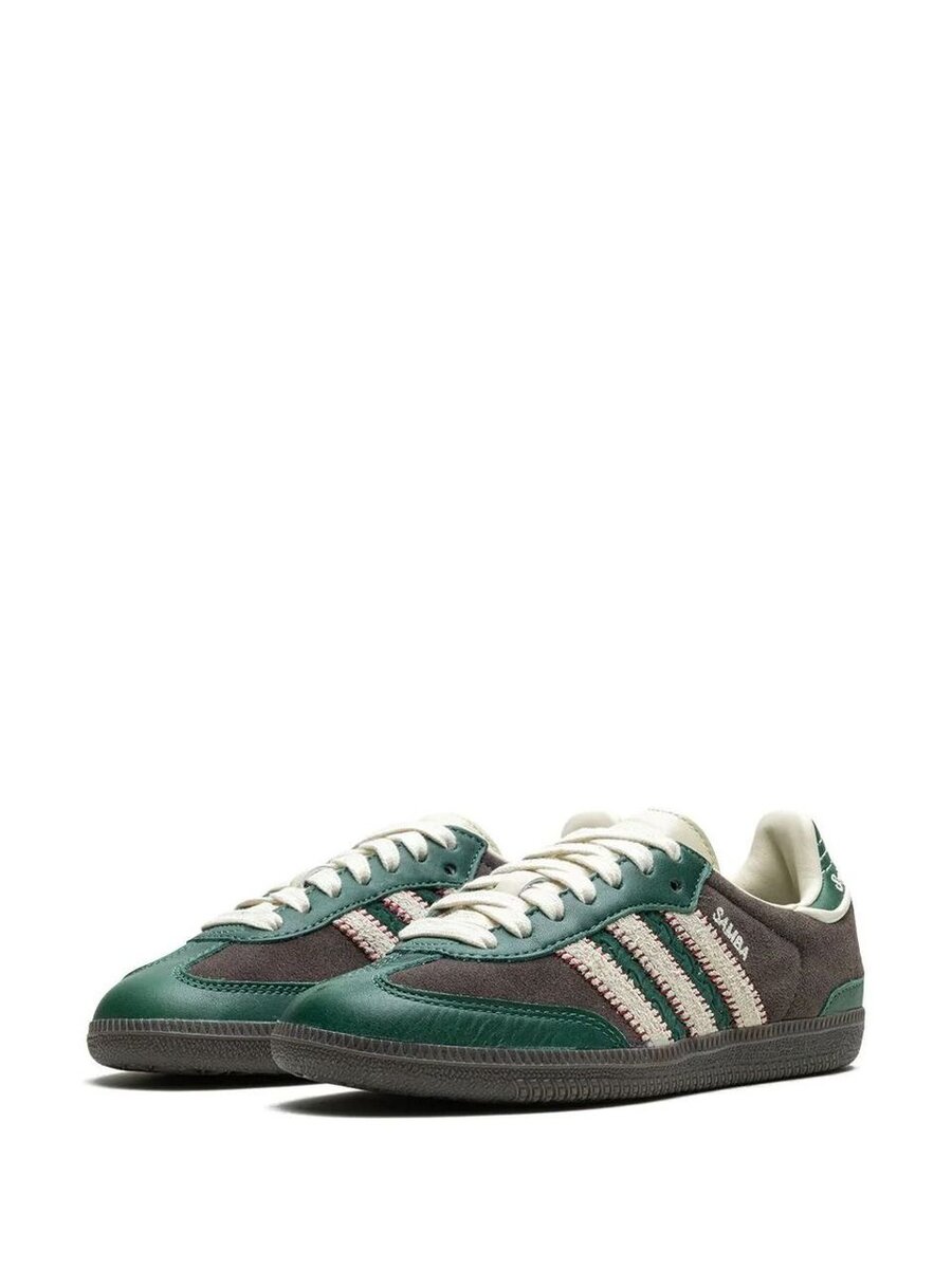 Sneakers Samba vert et blanc