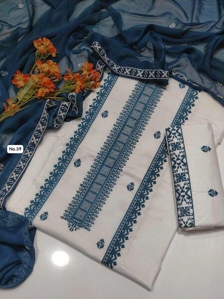 Printed lawn