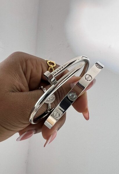 Bracelet en argent élégant