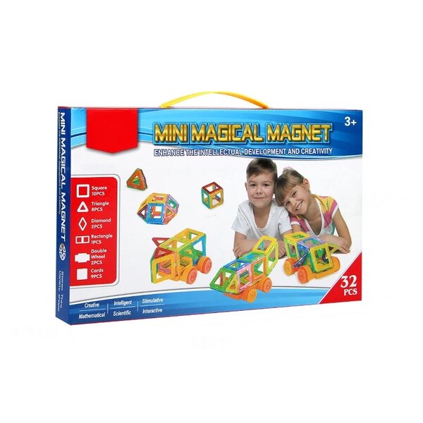 Jeu Magnétique Constructif Enfant