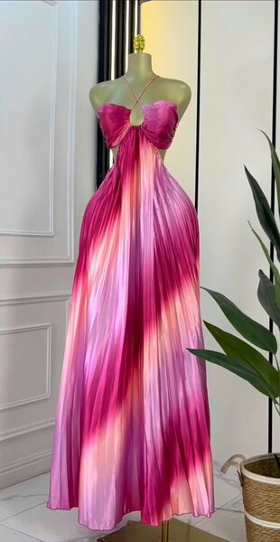 Robe élégante soirée femme