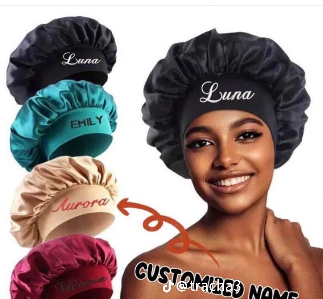 Bonnets Personnalisés en Satin