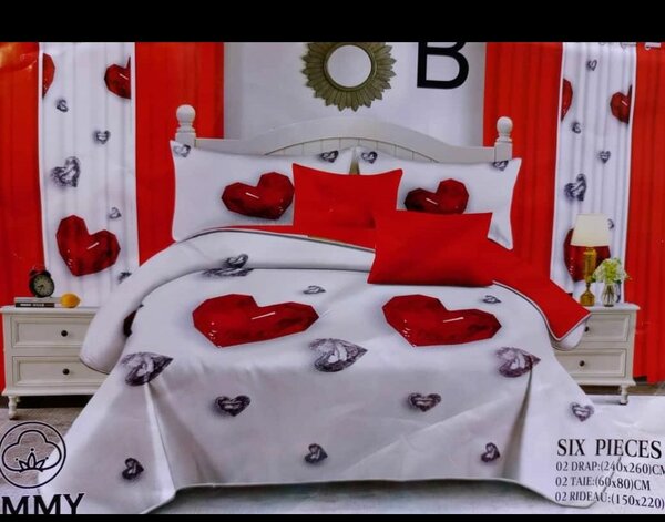 Housses de lit motifs élégants