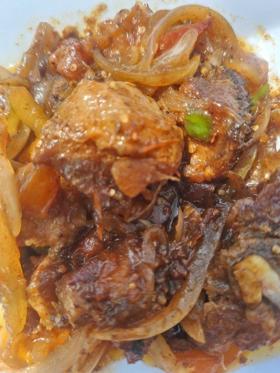 Porc sauté au gnangnan