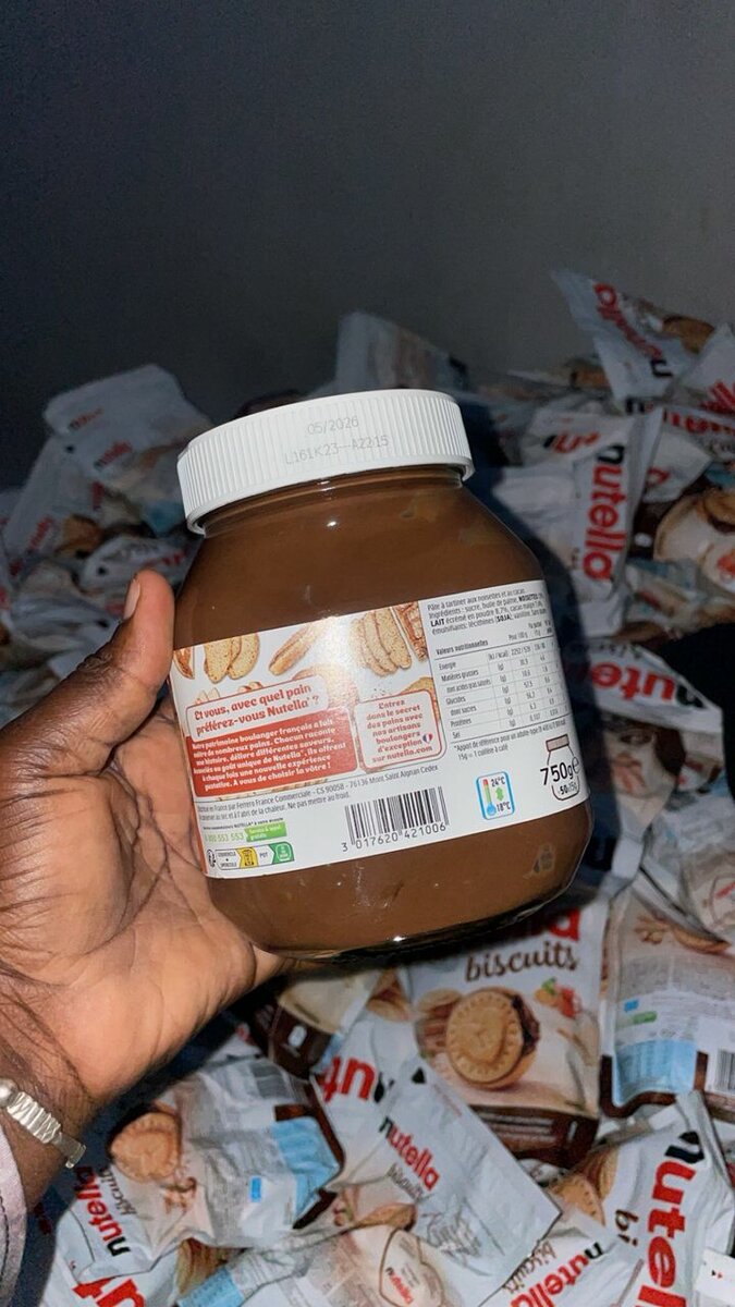 Nutella Pâte à Tartiner 750g