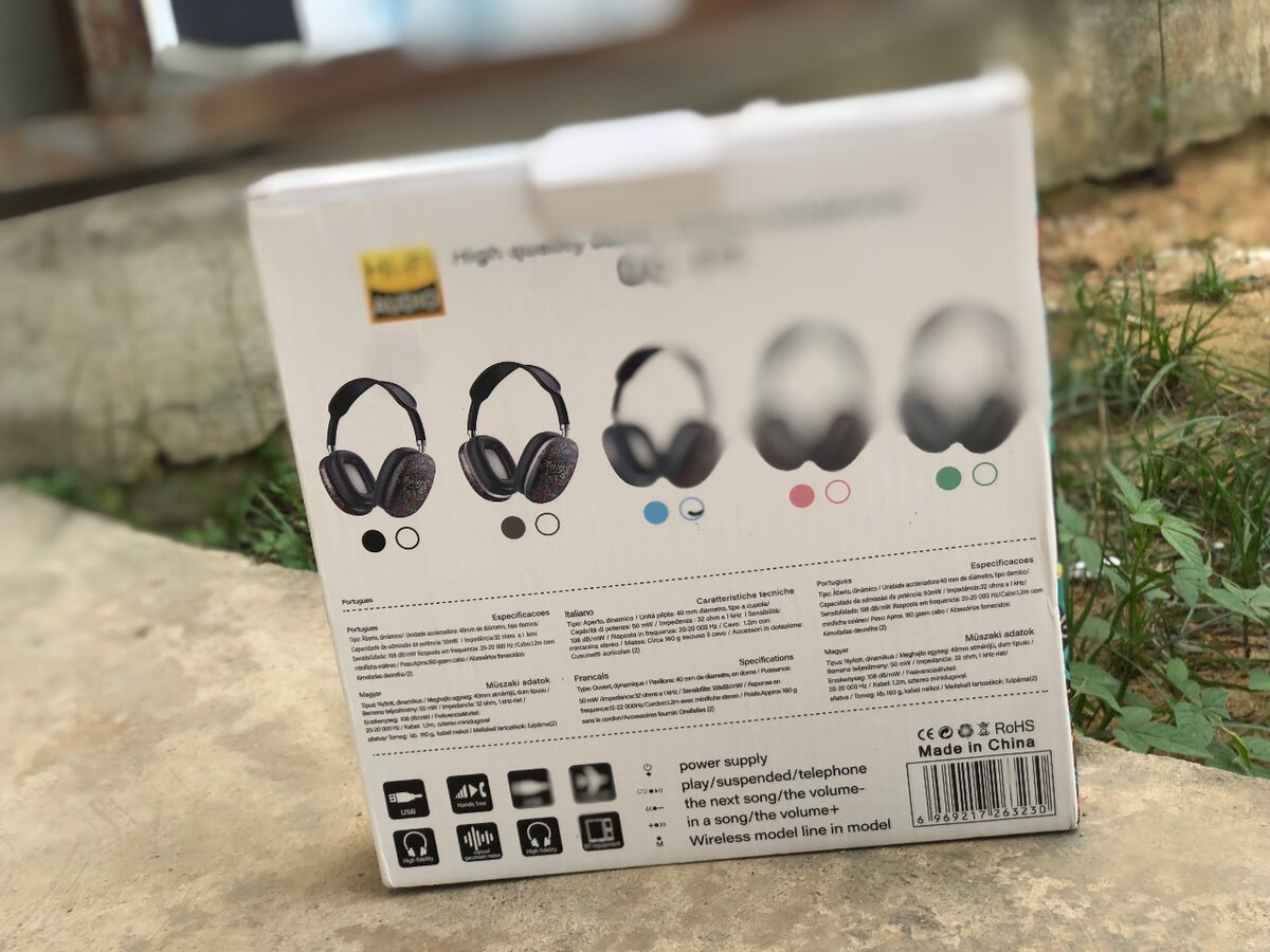 Casque QC-P9 Sans Fil Hi-Fi