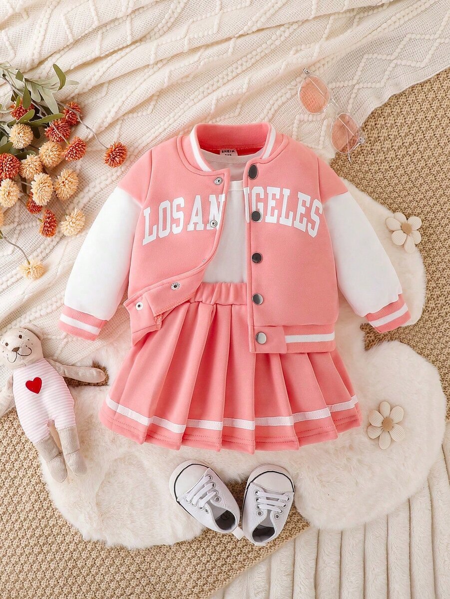 Ensemble Fille Rose Mode