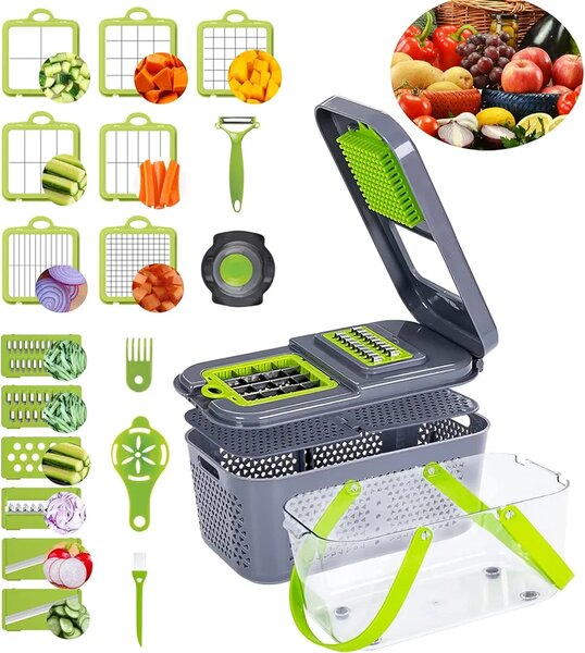 22pcs Vegetable Slicer Set