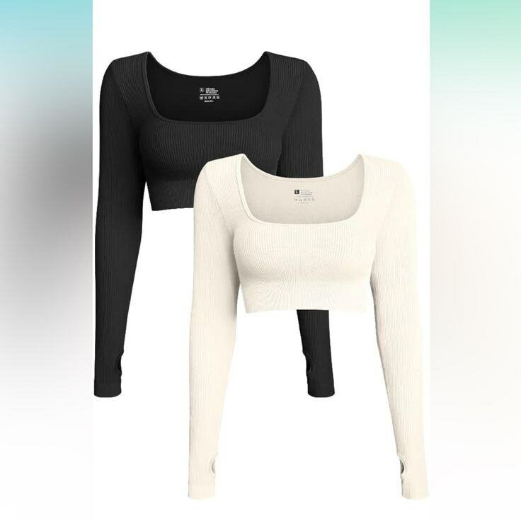 Crop top à manches longues PEILIA