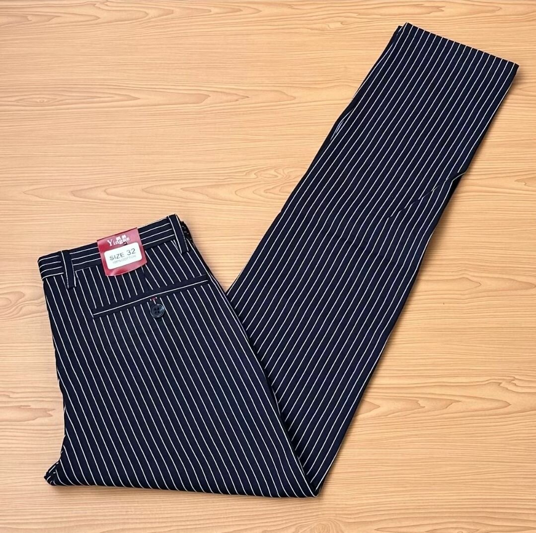Cotton material trousers