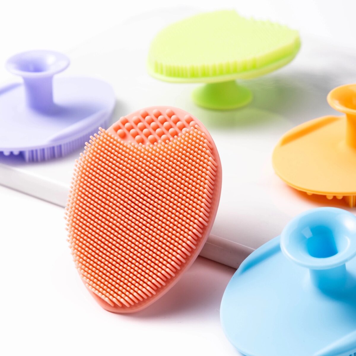 Silicon face Exfoliating brushes