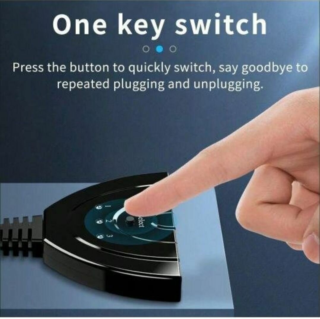 Adaptateur HDMI 3 in 1 out