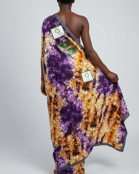 Tissu Wax Coloré Pour Couture