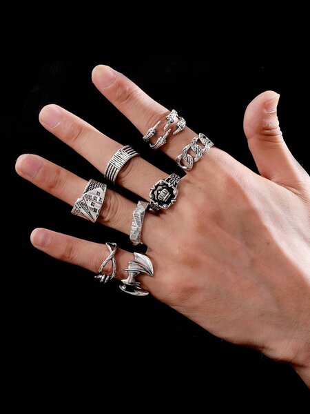 Bague en argent pour homme