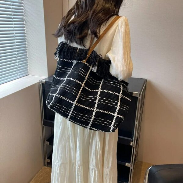 Sac à main en tissu chic