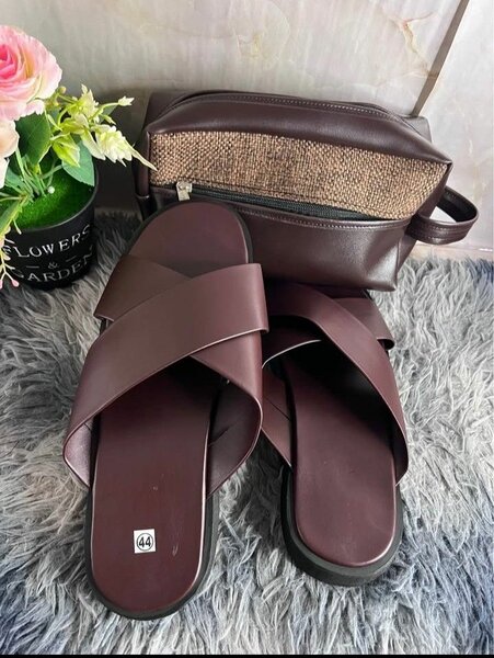 Sandales décontractées en cuir