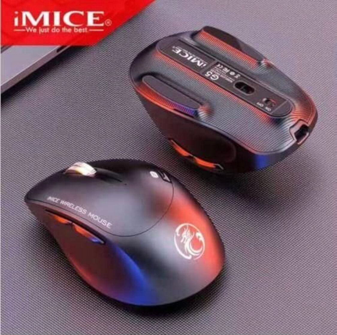 Souris Sans Fil Rechargeable iMICE