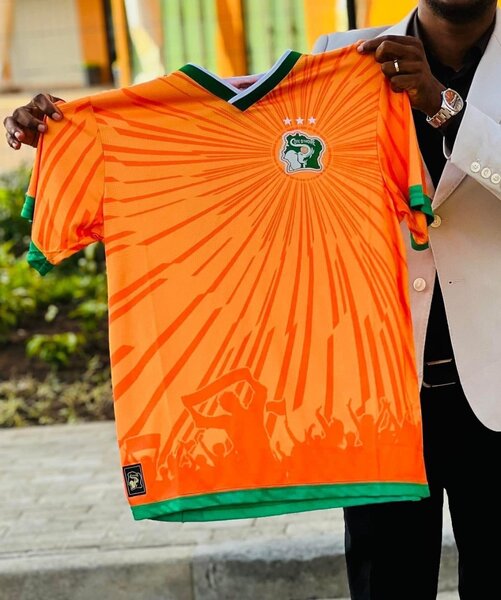 Maillot de la Côte dIvoire 2025