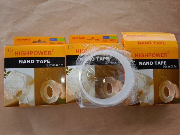 Double-sided nano tape