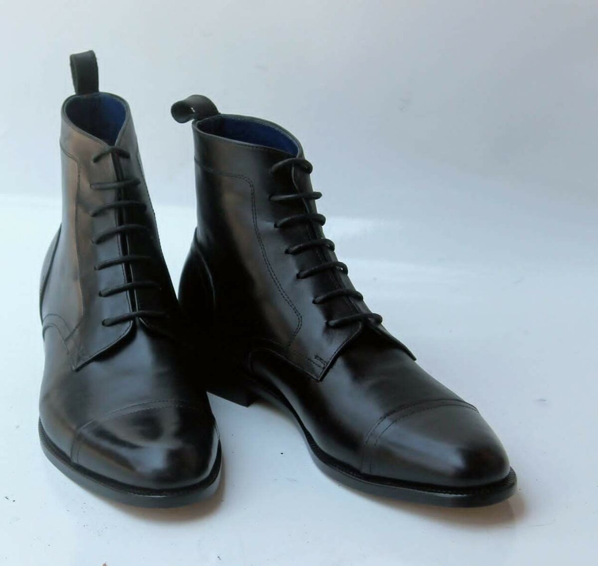 Men Leather Derby Boots