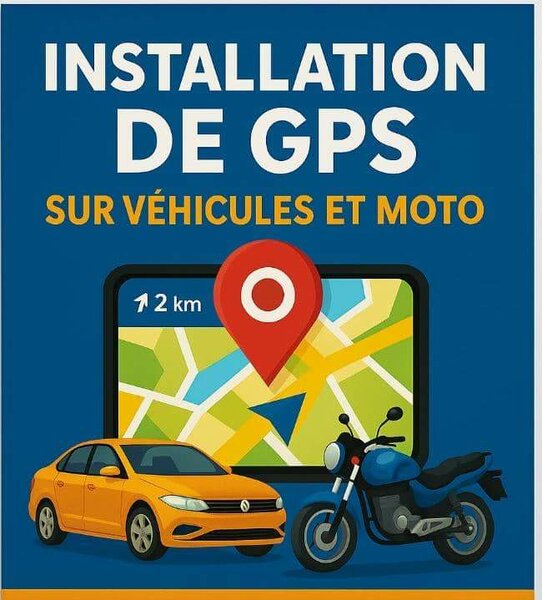 Installation GPS Véhicule Moto