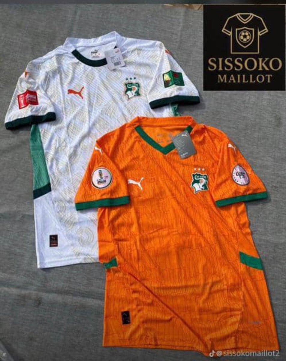 Maillot Côte d'Ivoire  pro max