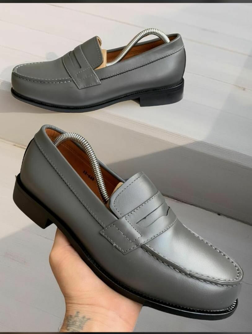 Mocassins en cuir élégant
