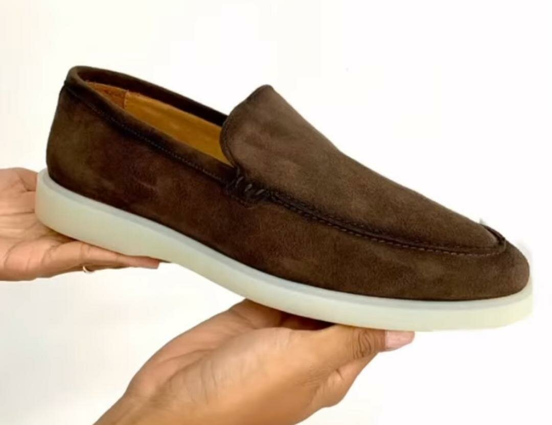 Mocassins en daim élégants