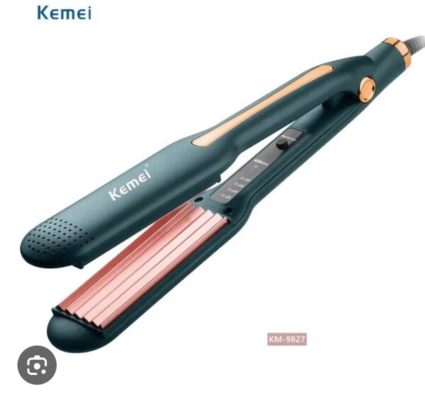 Peigne chauffant liseur et boucleur