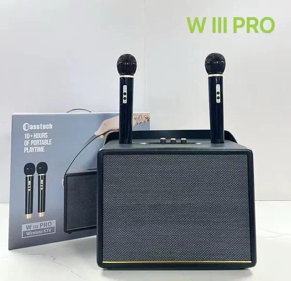 Enceinte Bluetooth Karaoke Sans Fil