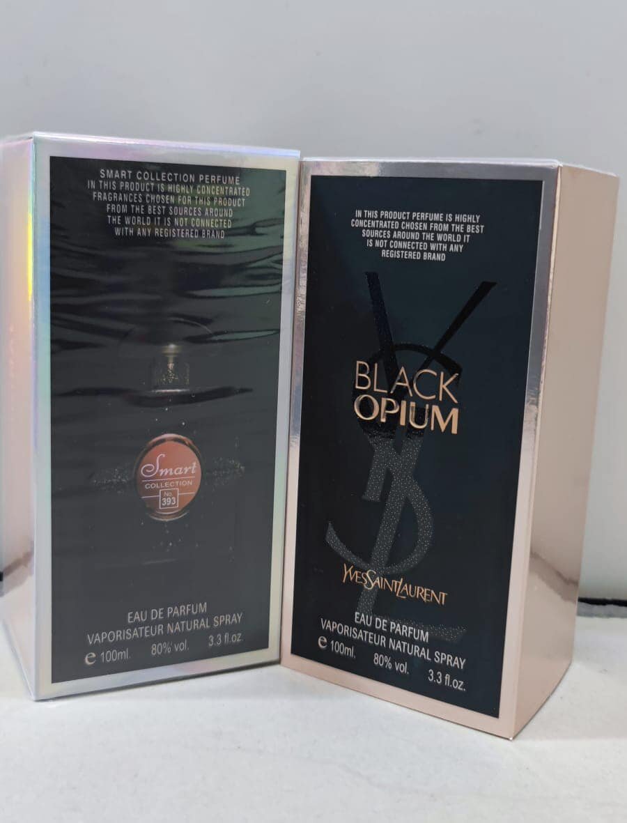 New Scents Smart № 393  BLACK OPIUM EAU DE PARFUM 100ml
