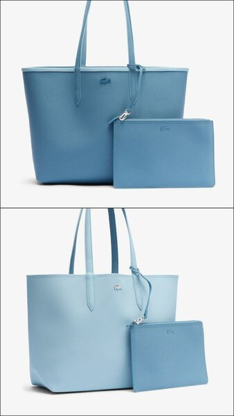 Sac cabas réversible avec pochette