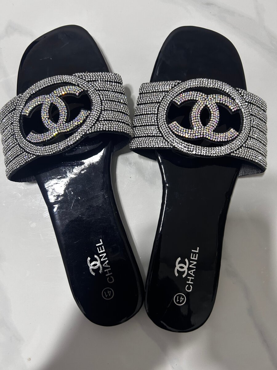 Sandales de luxe brillantes