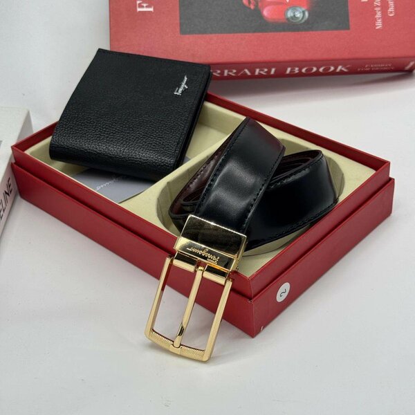 Belt and wallet combo